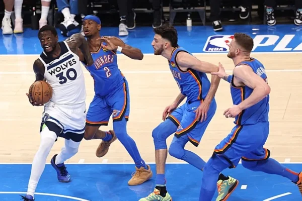 NBA Konferans Finalinde Oklahoma City Thunder, Minnesota’yı İkiye Katladı